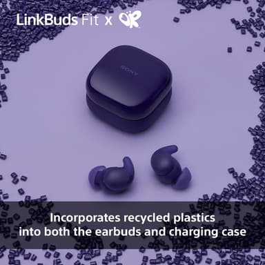 Sony LinkBuds Fit täysin langattomat in-ear kuulokkeet (violetti)