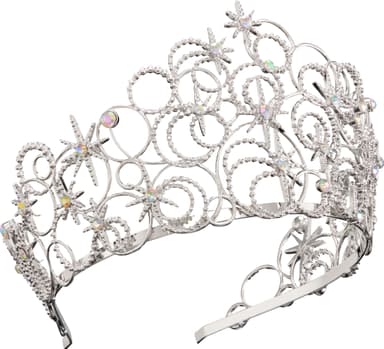 Noble Collection Wicked Bubble Crown lelu (Glinda)