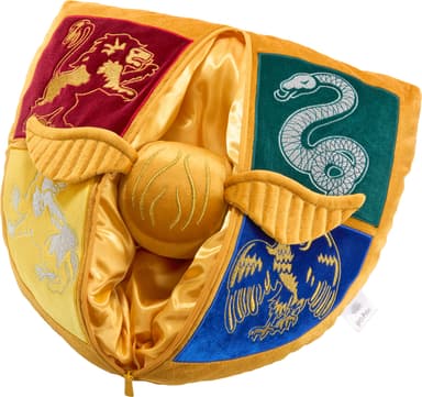 Noble Collection Harry Potter Golden Snitch Plush Pillow lelu