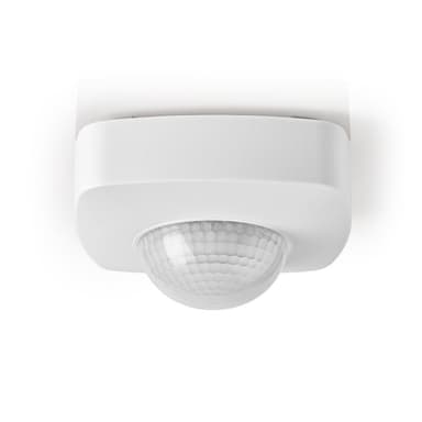 Nedis Liiketunnistin | Sisä-ja Ulkotiloihin | 3-Wire | Tyyppi F (CEE 7/7) | 360 ° | 5 - 300 W | 300 W | 1200 W | 3 - 2000 Lux | Anturitekniikka: PIR | Anturi ulottuvilla: 2.0 - 8.0 m