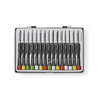 Nedis Tarkkuus ruuvimeisselisarja | 3x PH / 4x Flat / 4x Hex / 4x Tx