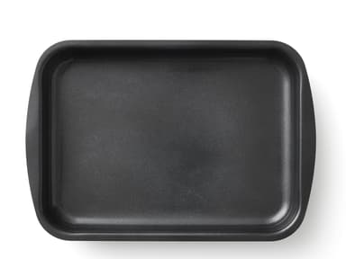 Roasting dish Ceramica 25 x 35 x 6 cm Black Alu/ceramic