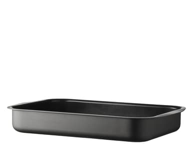 Roasting dish Ceramica 25 x 35 x 6 cm Black Alu/ceramic