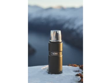 Vacuum flask Stainless King 470 ml Army Stainless steel