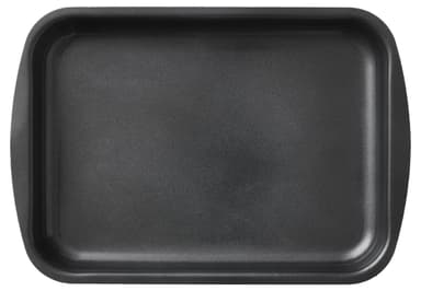 Roasting dish Ceramica 25 x 35 x 6 cm Black Alu/ceramic