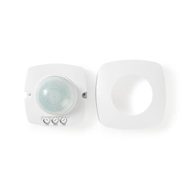 Nedis Liiketunnistin | Sisä-ja Ulkotiloihin | 3-Wire | Tyyppi F (CEE 7/7) | 360 ° | 5 - 300 W | 300 W | 1200 W | 3 - 2000 Lux | Anturitekniikka: PIR | Anturi ulottuvilla: 2.0 - 8.0 m