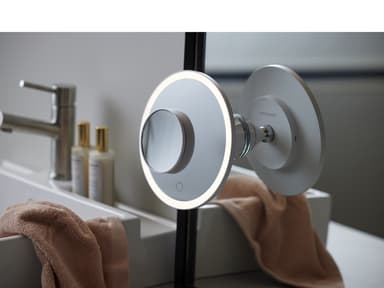 Makeup Mirror w. light White