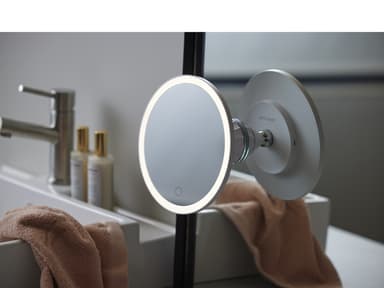 Makeup Mirror w. light White