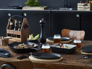 Sizzling platter 27x17,5 Cast iron