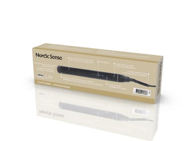 Hair straightener 65 watt Black