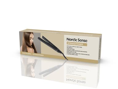 Hair straightener 65 watt Black