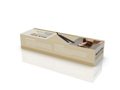 Hair straightener 65 watt Black