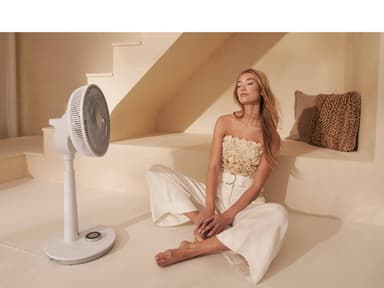 Stand fan Whisper 2 Matte White