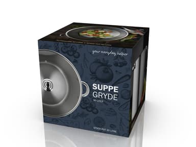 Stock pot 30l 18/8 steel Funkt