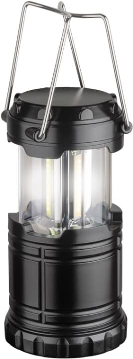 Goobay LED campinglampa High Bright 250 infällbar, kompakt design, mycket ljusstark, kallvitt (6800 K)