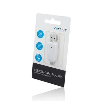 Forever USB OTG kortinlukija USB & microUSB / SD & micro SD