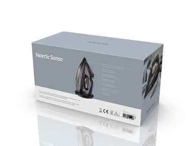 Cordless steam iron 2200 watt Black