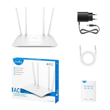 Cudy Wi-Fi Router WR1200 AC1200