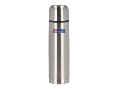 Vacuum flask 1,0 liter Steel Stainless steel