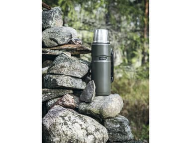 Vacuum flask 1,2 liter Army Stainless steel