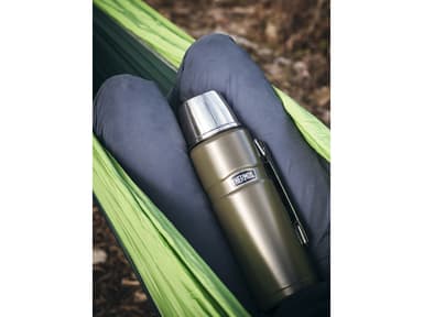 Vacuum flask 1,2 liter Army Stainless steel