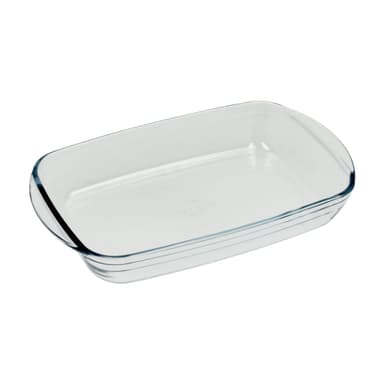 Arcuisine glass dish 33x20cm
