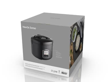 Rice cooker 1.8 liter Black