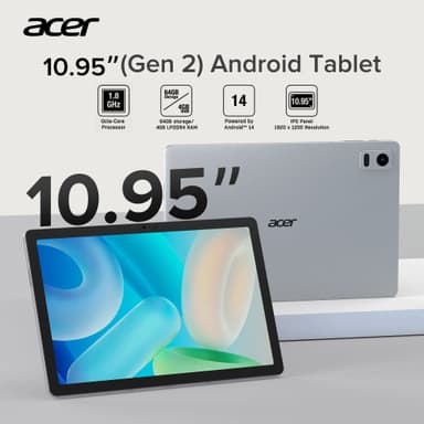 Acer ACTAB1125E 4/64 GB 10,95" tabletti