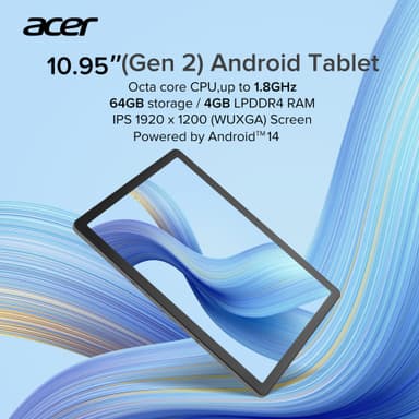 Acer ACTAB1125E 4/64 GB 10,95" tabletti