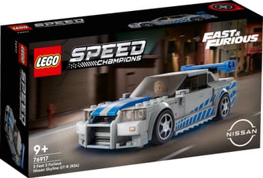 LEGO Speed Champions 2 Fast 2 Furious Nissan Skyline GT-R (R34) 76917