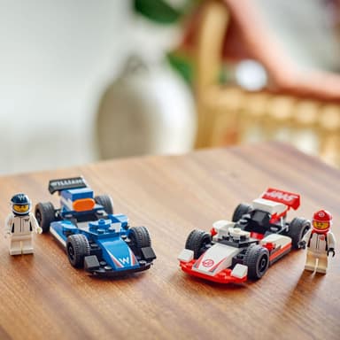 LEGO City F1-kilpa-autot Williams Racing ja Haas F1 60464
