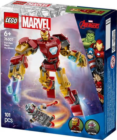LEGO Super Heroes Iron Man ‑robotti vastaan Ultron 76307