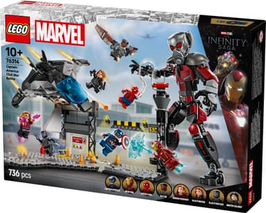 LEGO Super Heroes Captain America: Civil War Toimintataistelu 76314