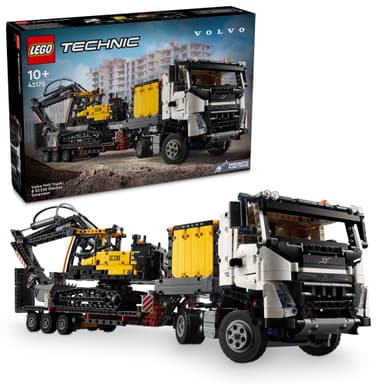 LEGO Technic Volvo FMX ‑kuorma-auto ja EC230 Electric ‑kaivukone 42175