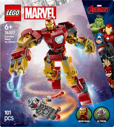 LEGO Super Heroes Iron Man ‑robotti vastaan Ultron 76307