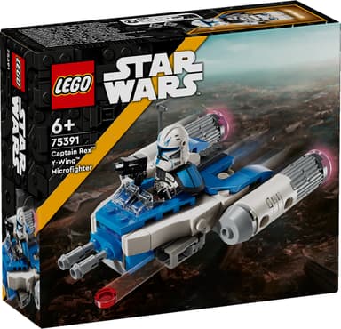 LEGO Star Wars Kapteeni Rexin Y-Wing‑mikrohävittäjä 75391