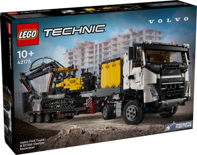 LEGO Technic Volvo FMX ‑kuorma-auto ja EC230 Electric ‑kaivukone 42175