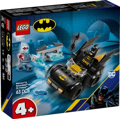 LEGO Super Heroes Batman ja Batmobile vastaan Pakkasherra 76301