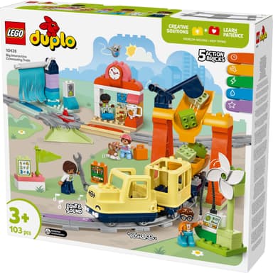 LEGO DUPLO Town Iso interaktiivinen paikallisjuna 10428
