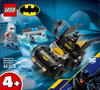 LEGO Super Heroes Batman ja Batmobile vastaan Pakkasherra 76301
