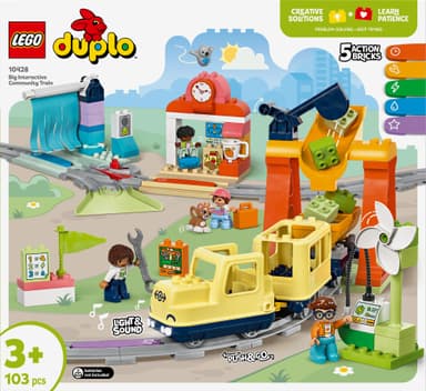 LEGO DUPLO Town Iso interaktiivinen paikallisjuna 10428