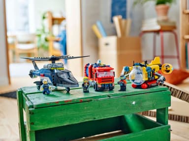 LEGO City Helikopteri, paloauto ja sukellusvene yhdessä 60462
