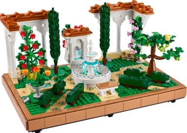 LEGO Icons Puutarha ja suihkulähde 10359