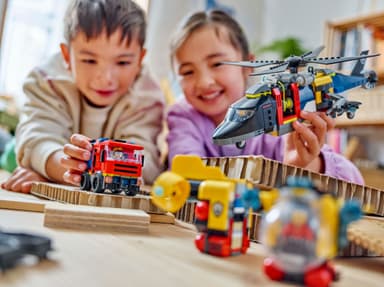 LEGO City Helikopteri, paloauto ja sukellusvene yhdessä 60462