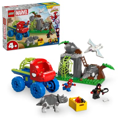 LEGO Spidey Team Spideyn pelastustehtävä dinomönkijällä 11199