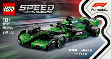 LEGO Speed Champions KICK Sauber F1 Team C44 ‑kilpa-auto 77247