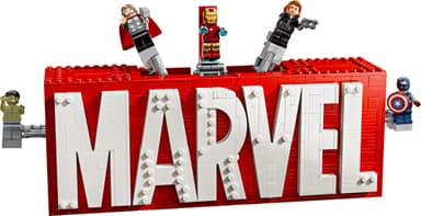 LEGO Super Heroes MARVEL-logo ja minihahmot 76313