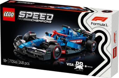 LEGO Speed Champions Visa Cash App RB VCARB 01 F1 ‑kilpa-auto 77246