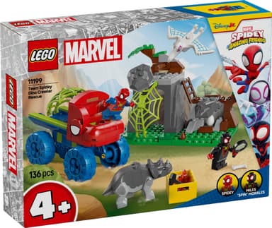 LEGO Spidey Team Spideyn pelastustehtävä dinomönkijällä 11199
