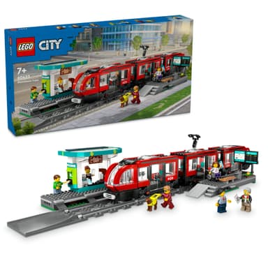 LEGO City Keskikaupungin pikaratikkapysäkki 60423